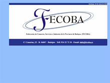 Tablet Screenshot of fecoba.es